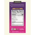 Ingredients and nutritional information for Royal Ginger Chai unsweetened tea
